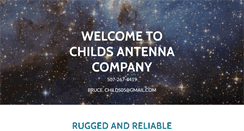 Desktop Screenshot of childsantennas.com